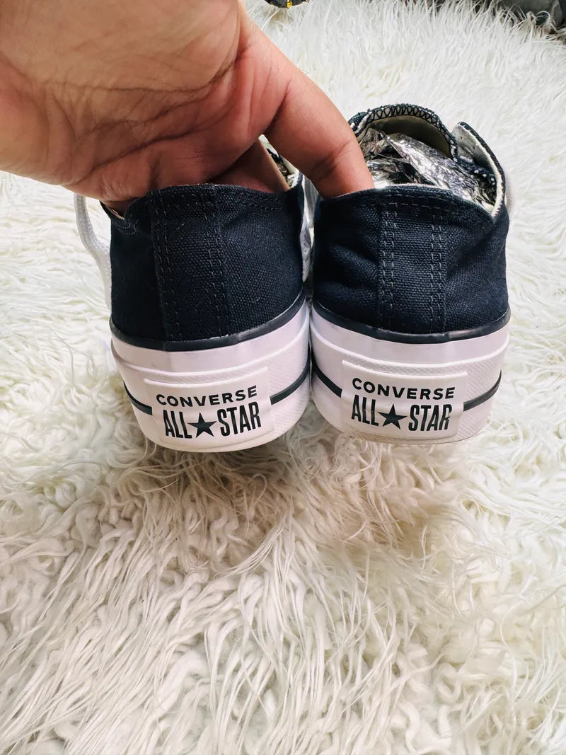Chuck Taylor | Black & White | High Heels | Converse