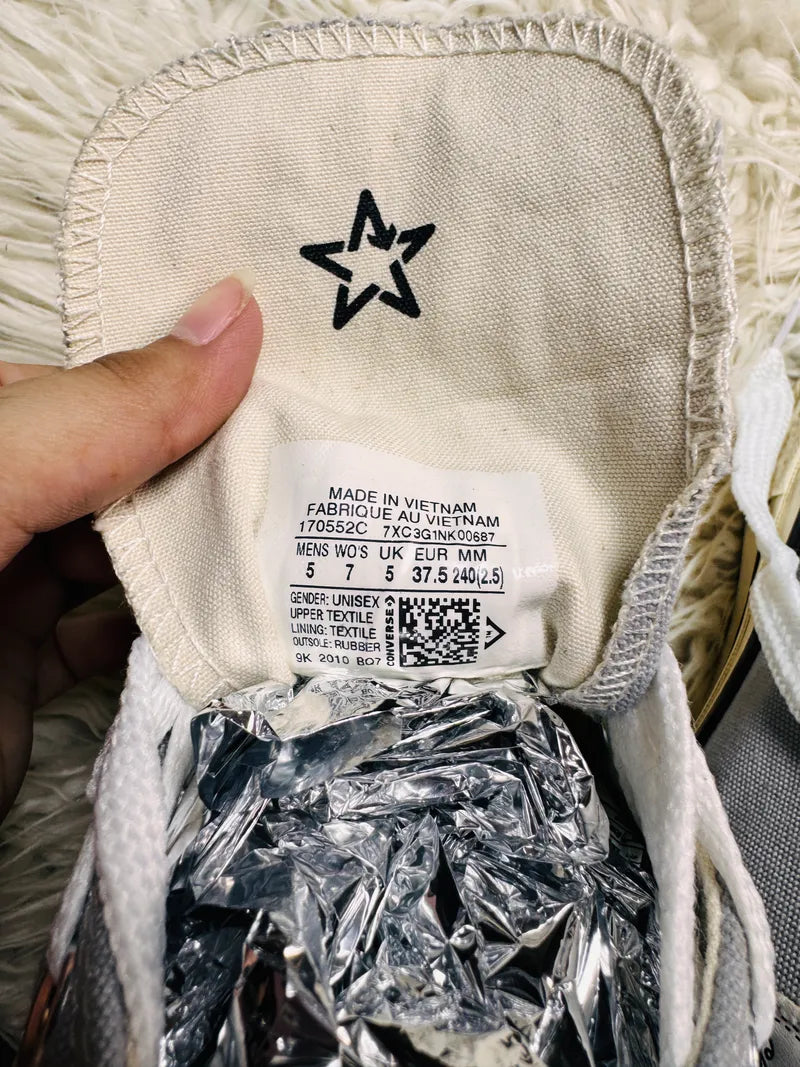 Chuck Taylor 70's | Grey & White | Hi Top | Converse