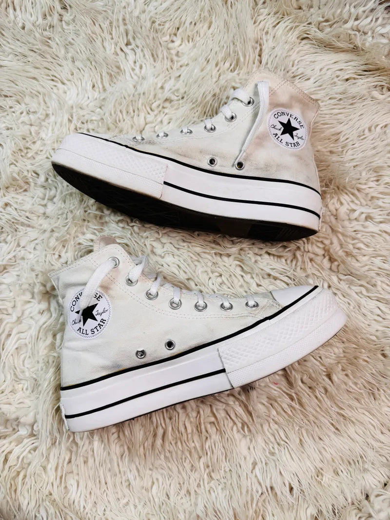 Chuck Taylor | White | High Heels | Converse