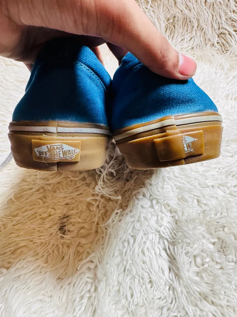 Vans | Blue | Gum Sole