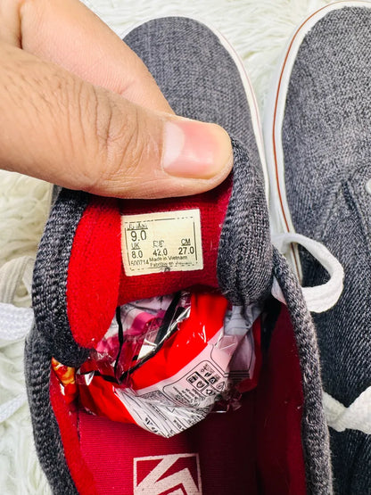 Vans At Wood Lo Top Grey Sneakers