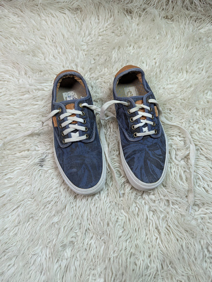 Aloha Canvas Skate Lows | Blue & White