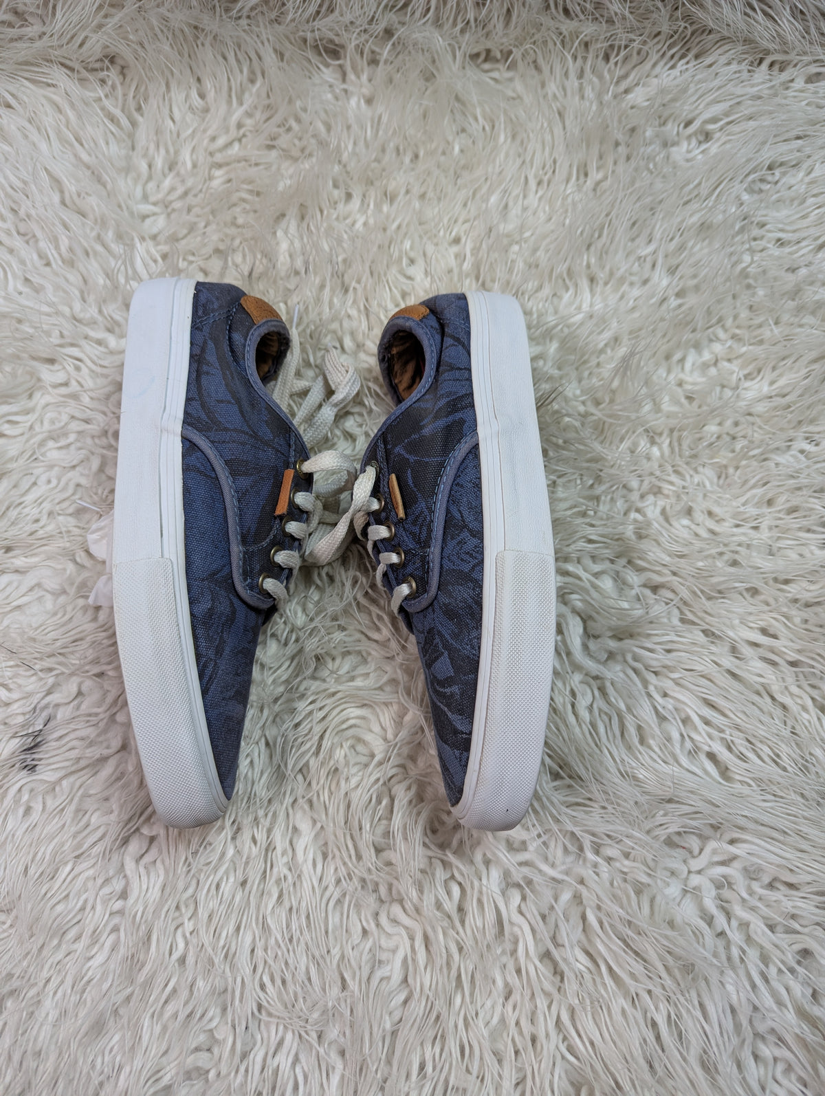 Aloha Canvas Skate Lows | Blue & White