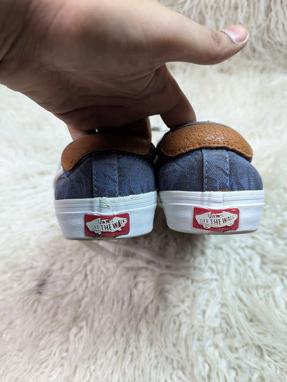 Aloha Canvas Skate Lows | Blue & White