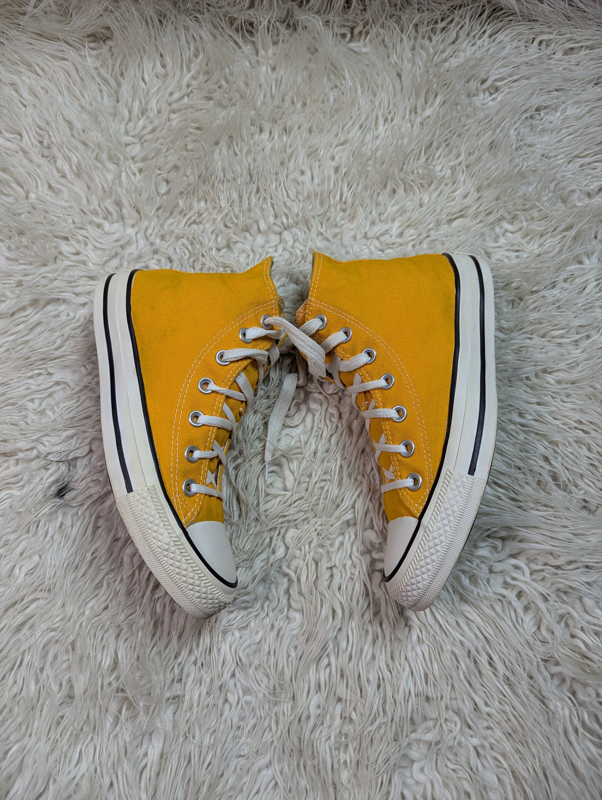 Chuck Taylor | Yellow & White | High top| Converse