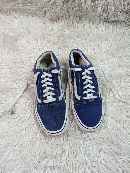 Vans | Blue & White | Lo Top | Old Skool