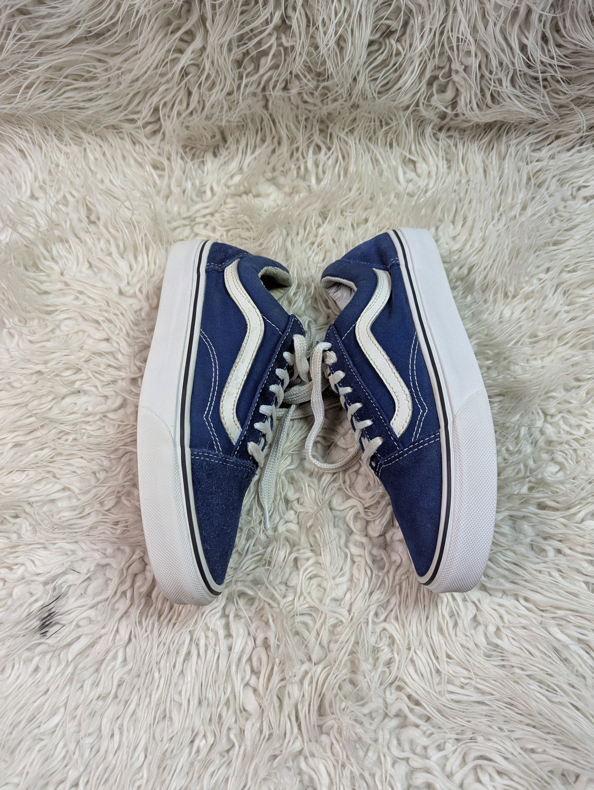 Vans | Blue & White | Lo Top | Old Skool