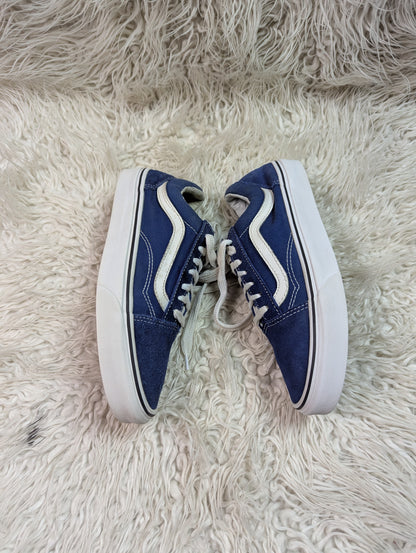 Vans | Blue & White | Lo Top | Old Skool