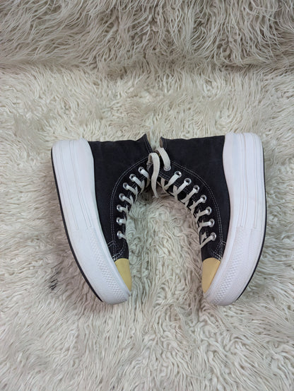Chuck Taylor | Black & White | High top| Converse | Platforms
