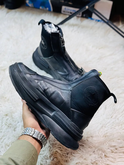 NEW Converse Run Star Legacy Chelsea - Black Leather