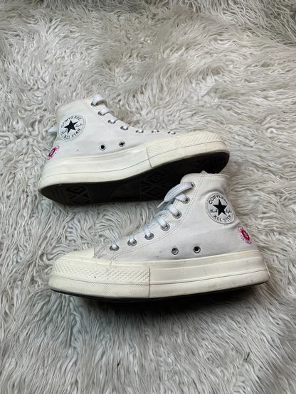 Chuck Taylor | White | High top | Hi Sole Floral Edition