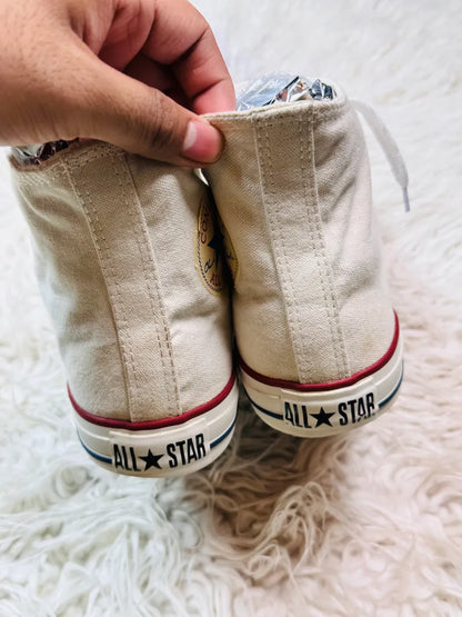 Chuck Taylor | White & Red Blue Strips | Converse