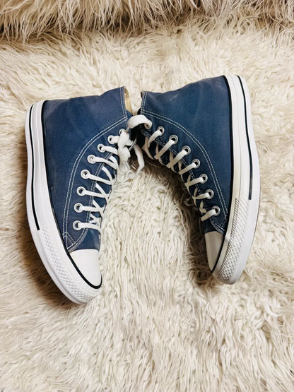 Chuck Taylor | Denim Blue & White | High top| Converse