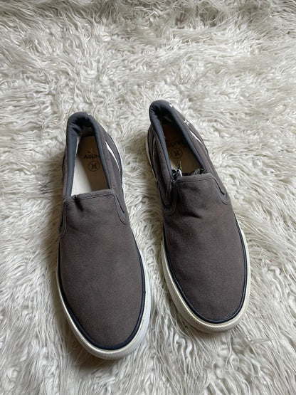 Hurley Arlo | gray canvas slip-on sneakers