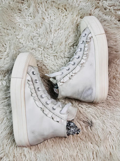 Chuck Taylor | White | Special Edition | High Heels Leather | Converse