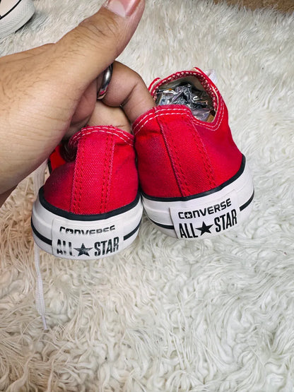 Converse All Star Lo Top Red