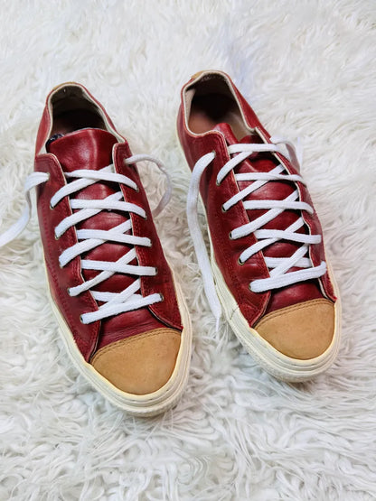 Chuck Taylor |Leather Ox  Blood Red  | Lo top| Converse
