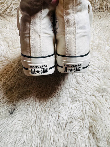 Chuck Taylor | White | High Heels | Converse