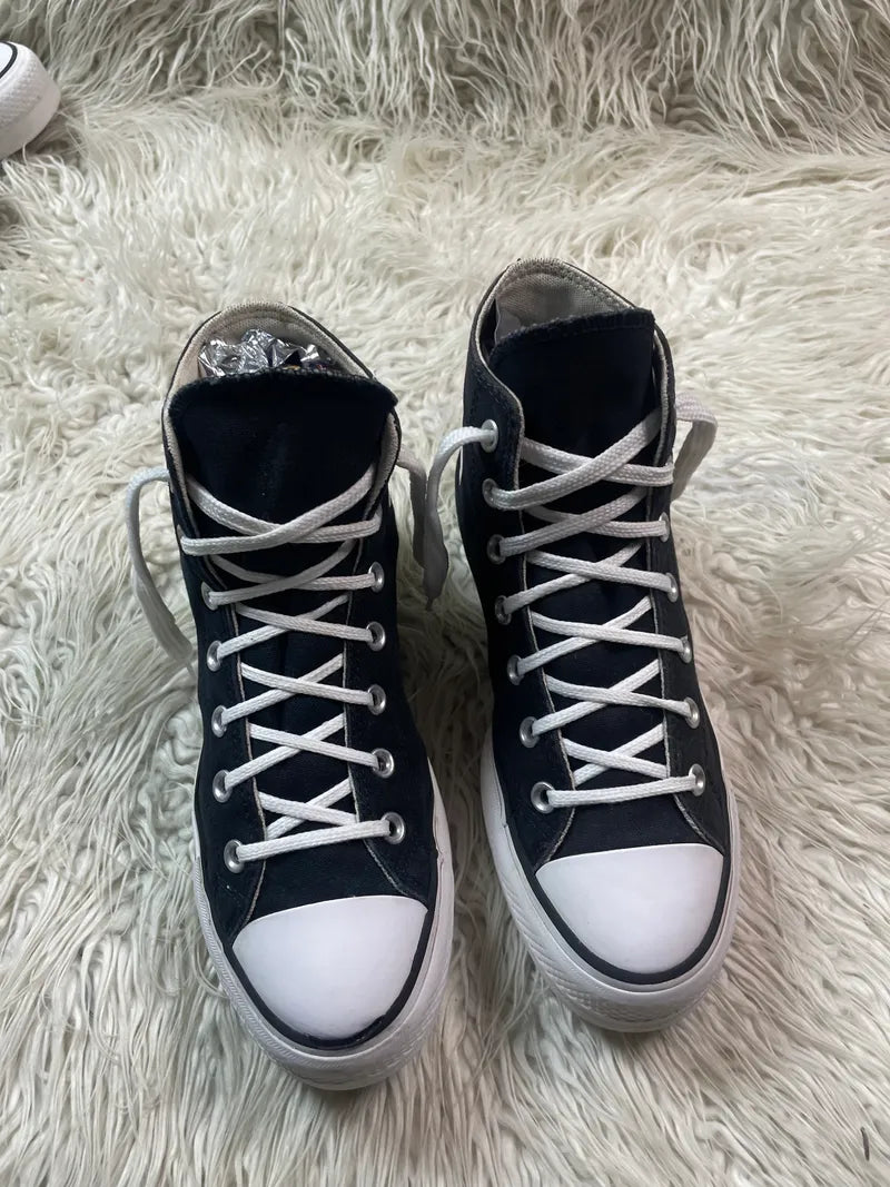 Chuck Taylor | Black & White | High top| Converse | Platforms