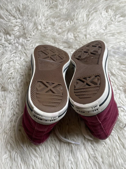 Chuck Taylor | Maroon & White | High top| Converse