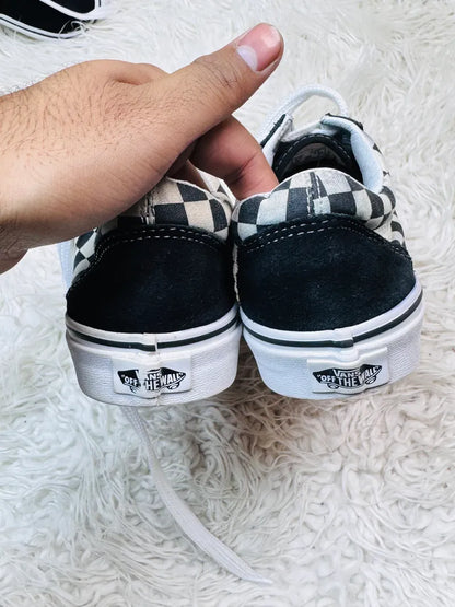 Vans | Black & White | Checkers | Old Skool
