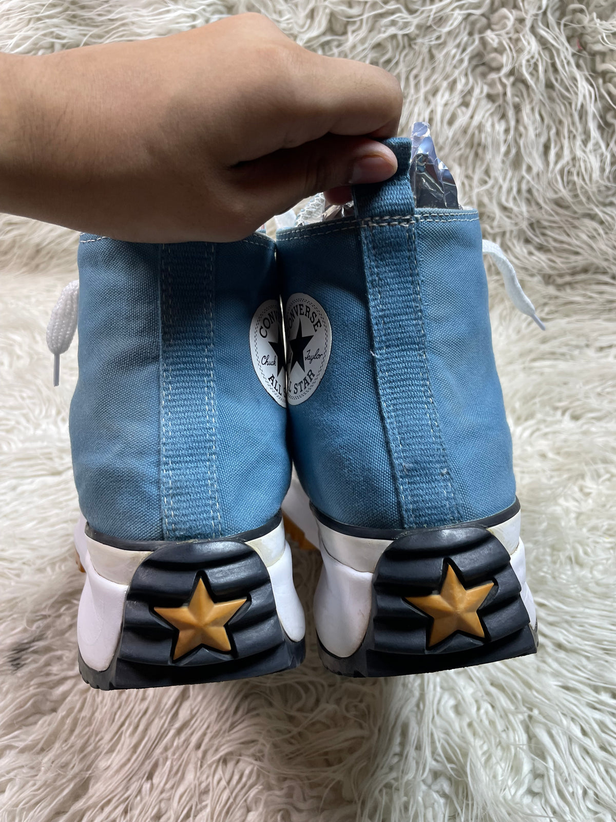 Converse Rubber Hi Top Sky Blue Limited Edition 🔥