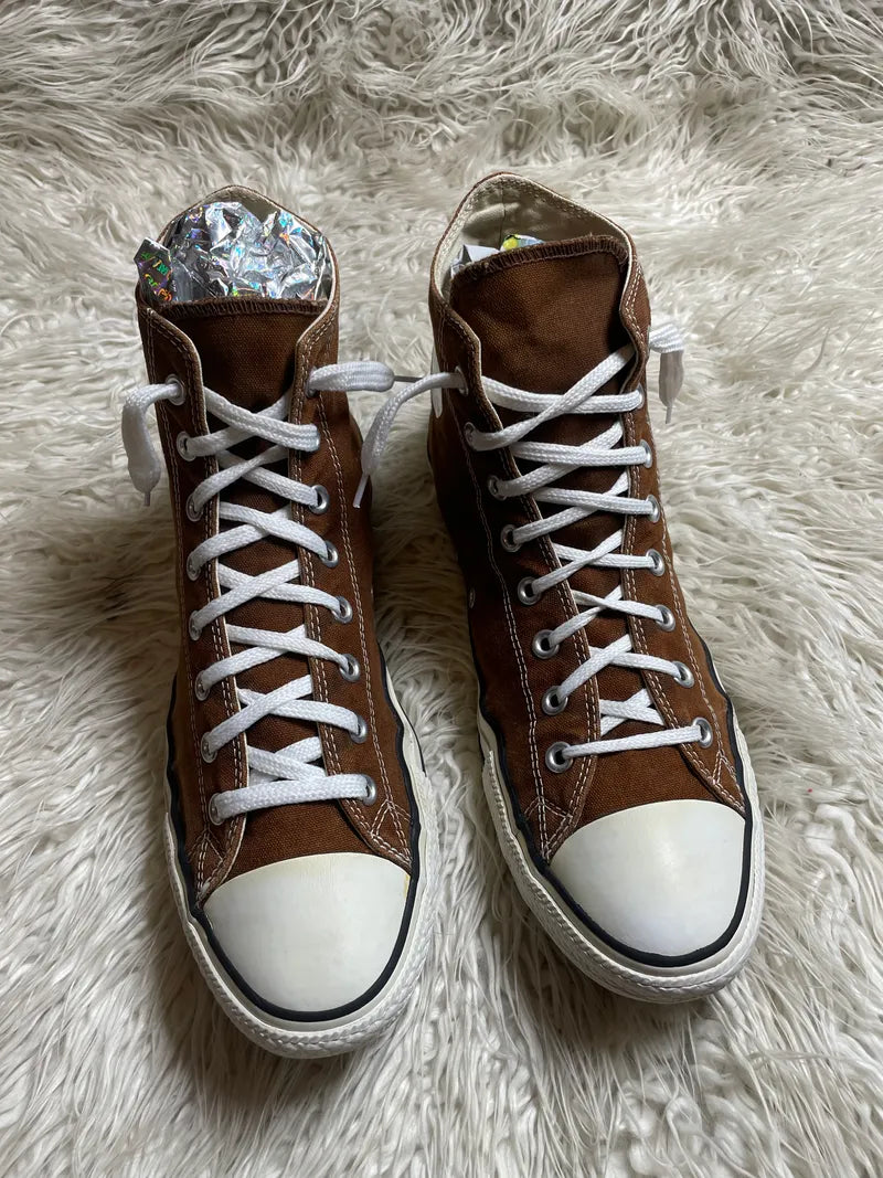 Chuck Taylor | Brown & White | High top| Converse