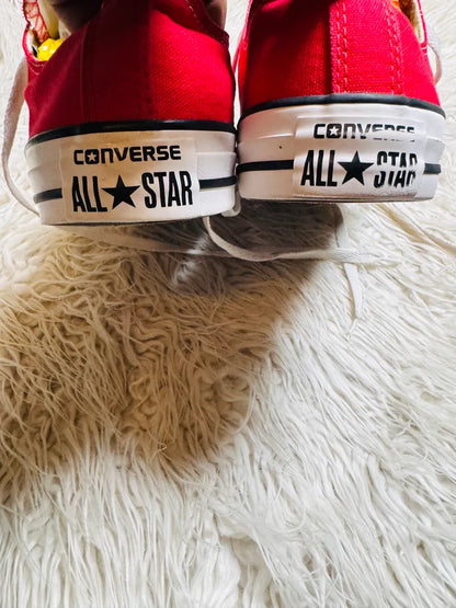 Chuck Taylor | Red & White | Lo top | Converse