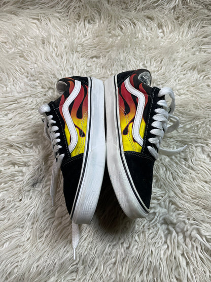 Vans old skool hell fire