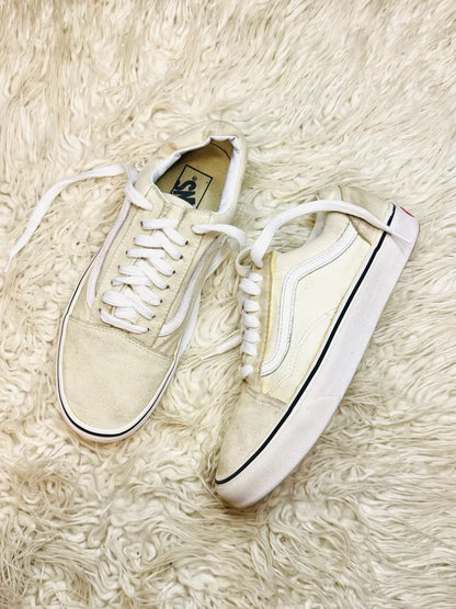VANS Men's Old Skool VN0A4U3BFRL Classic White/True White 🤍