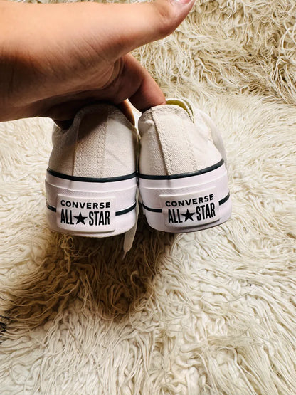 Chuck Taylor | White | High Heels | Converse Lo Top