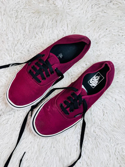 Vans | Maroon & White | Old Skool