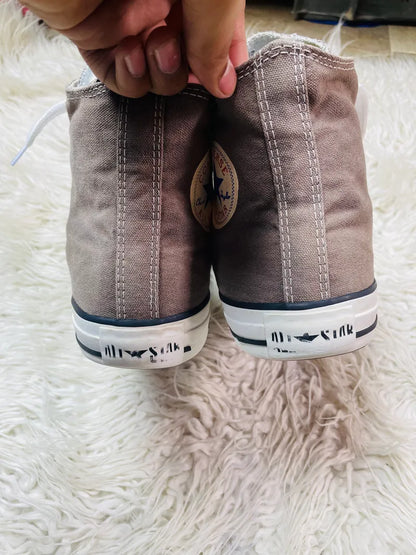 Chuck Taylor | Grey & White | High top| Converse