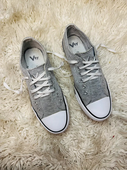 Ash grey vty sneakers 🩶