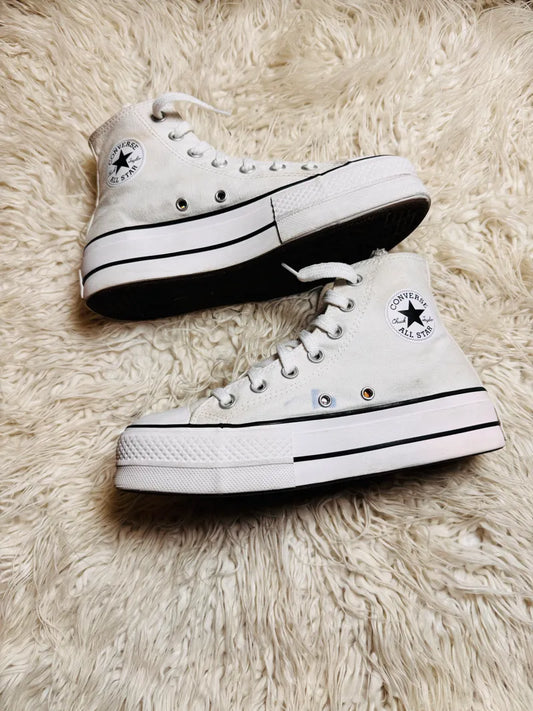 Chuck Taylor | White | High Heels | Converse
