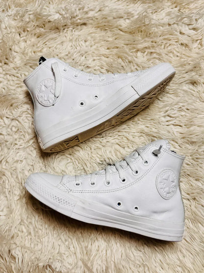 Chuck Taylor | Leather White | High top| Converse