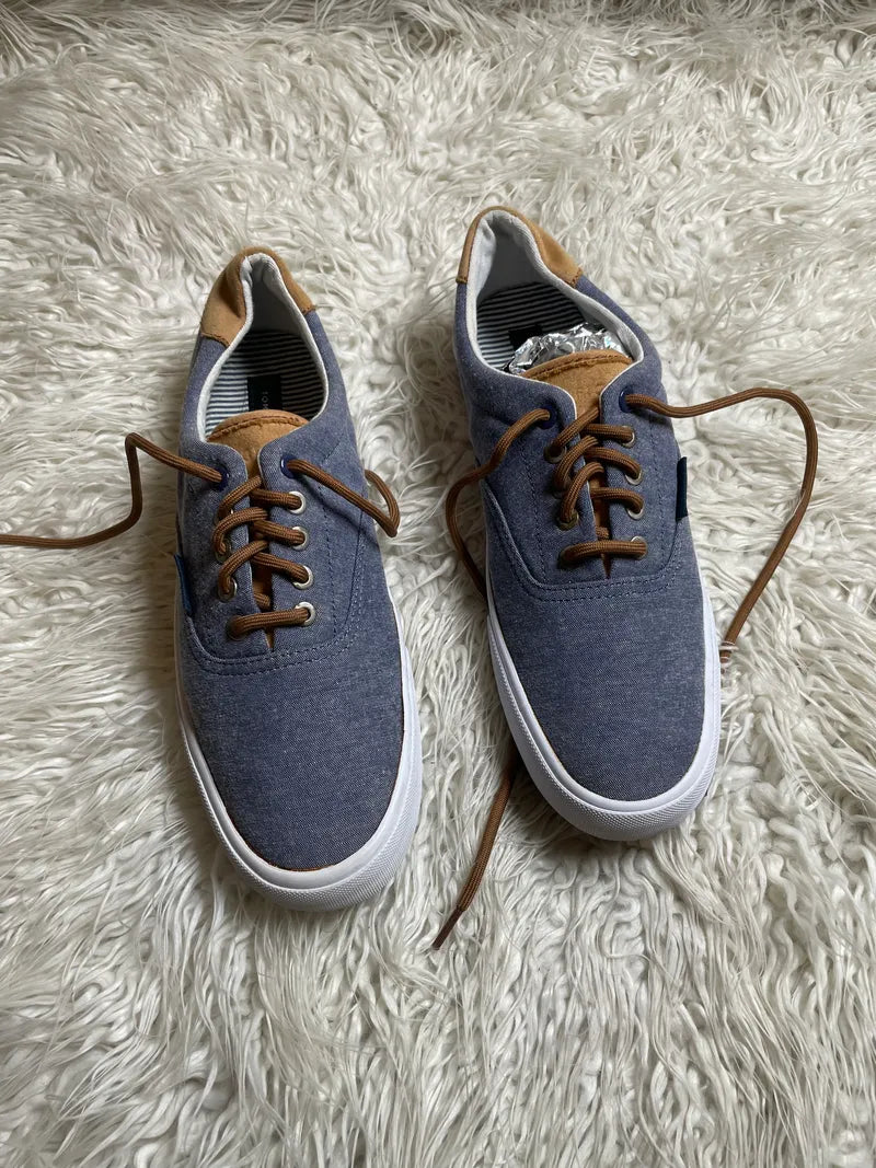 Tommy Hilfiger Phero blue canvas low-top sneakers