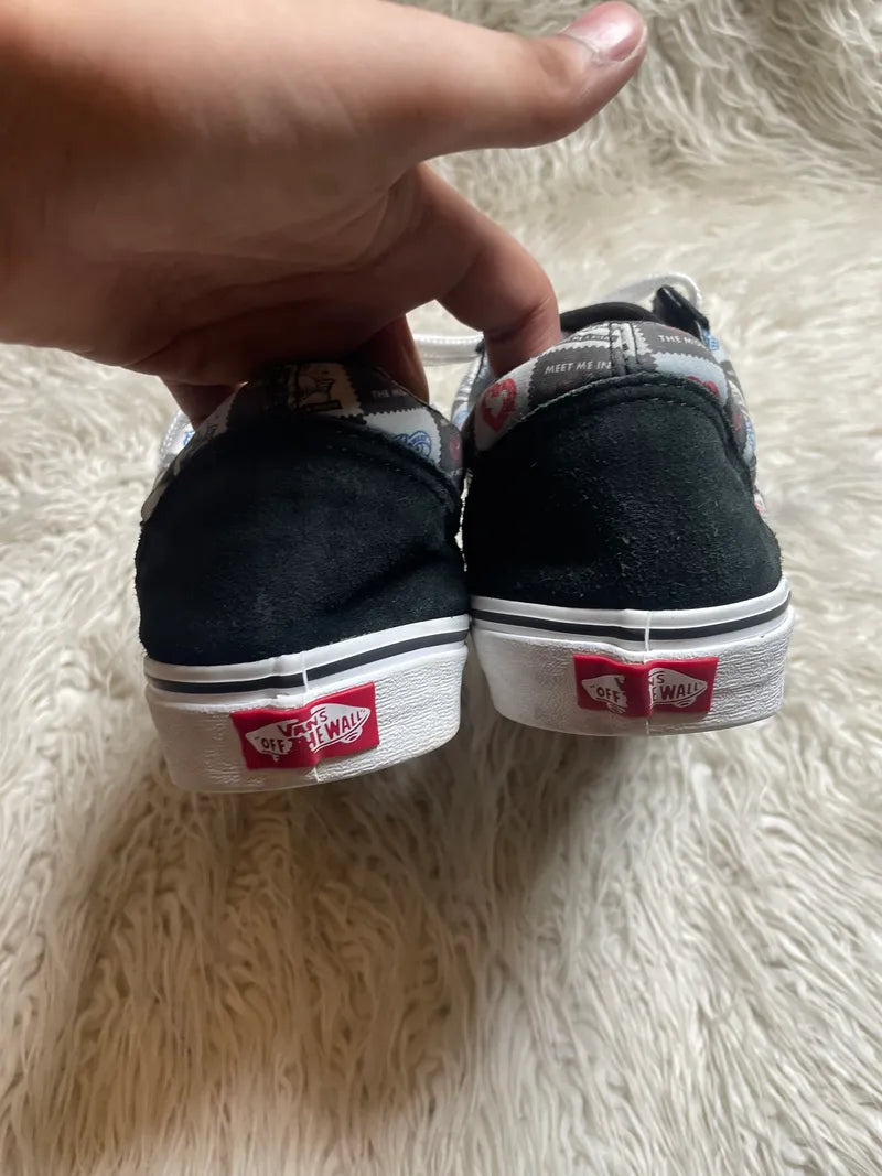 Vans | Black & White | Lo Top | Old Skool Checkers
