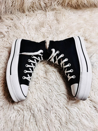 Chuck Taylor | Black & White | High Heels | Converse