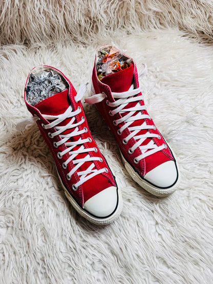 Chuck Taylor | Red & White | High top| Converse