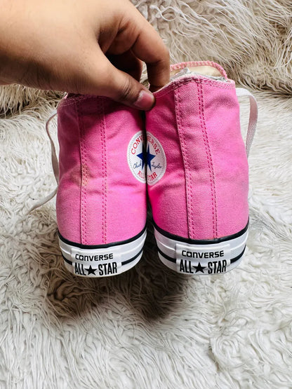 Chuck Taylor | Pink & White | High top| Converse