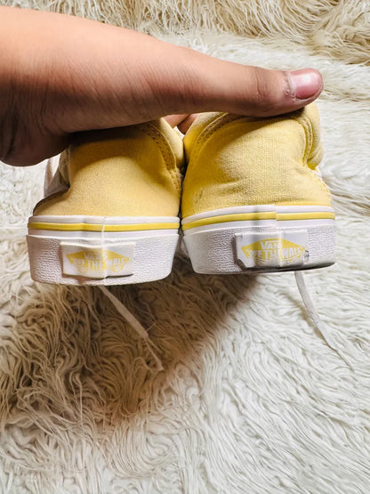 Vans | yellow & White | Lo Top | Old Skool