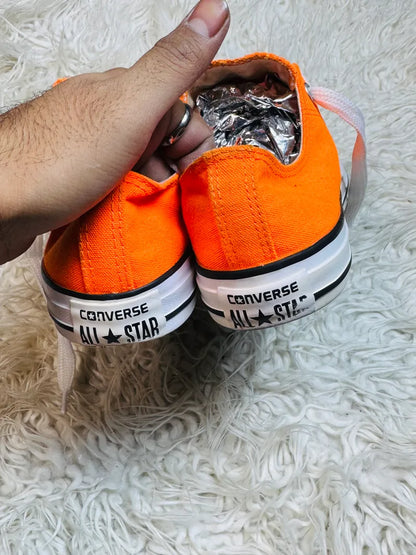 Converse | Orange & White | Low Top