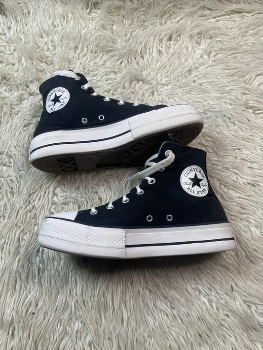Chuck Taylor | Black & White | High top| Converse | Platforms