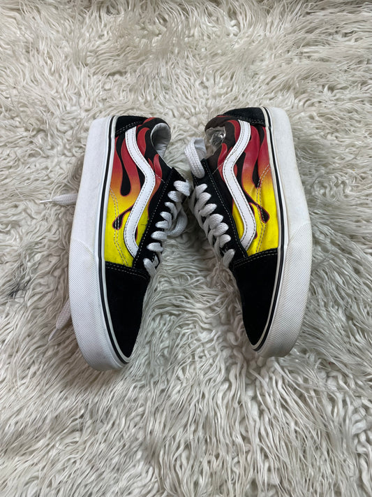 Vans old skool hell fire