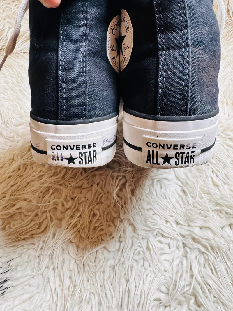 Chuck Taylor | Black & White | High Heels | Converse