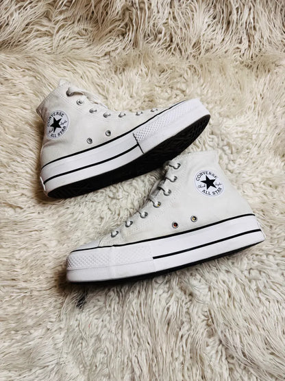 Chuck Taylor | White | High Heels | Converse