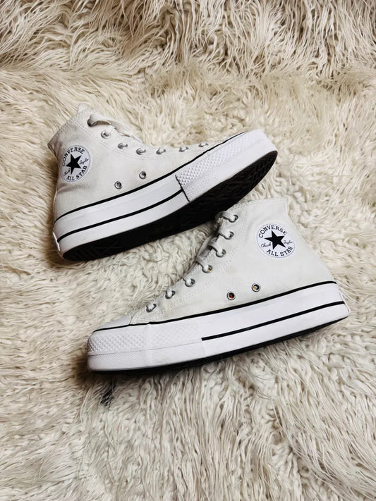 Chuck Taylor | White | High Heels | Converse