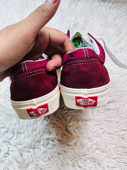 Vans | Maroon Special Edition | Hi Top | Old Skool