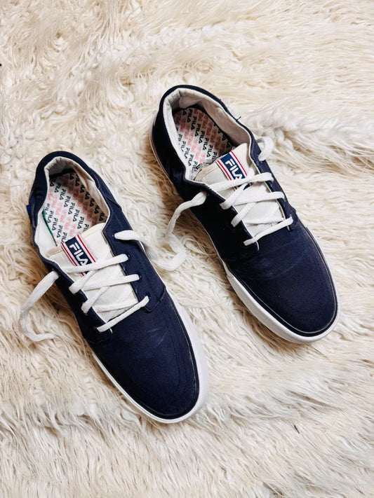 Fila Dark Blue Sneakers For Men’s